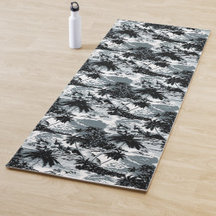 Tradewinds Hula Girl Reverses to Hawaiian Hibiscus Yoga Mat
