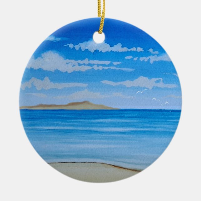 Tradewinds Maui Ceramic Tree Decoration (Front)
