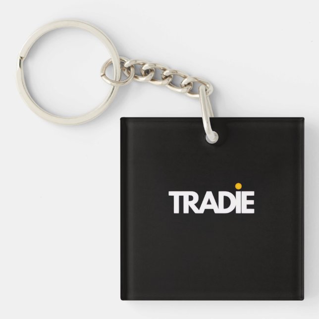 Tradie Keychain (Front)