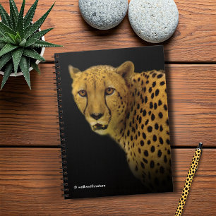 Trading Glances with a Magnificent Cheetah Spiral Notebook