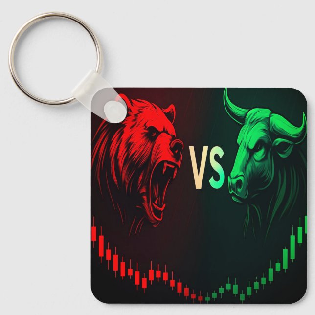 trading Keychain for trader (Front)