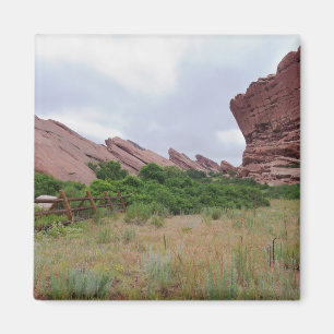 Trading Post Trail Rock Landmarks Magnet