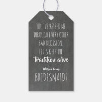 Tradition Alive - Funny Bridesmaid Proposal
