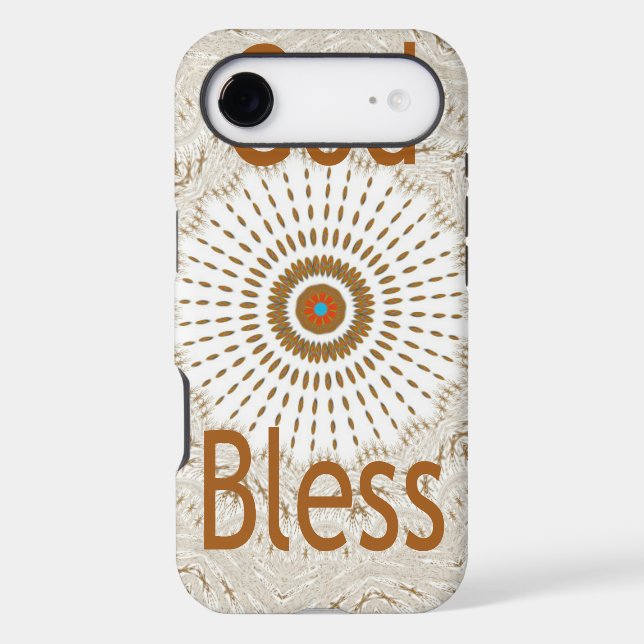 Traditional African Motif Design Art Print (Back)