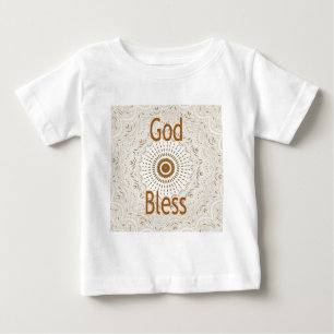 Traditional African Motif Design Art Print Baby T-Shirt