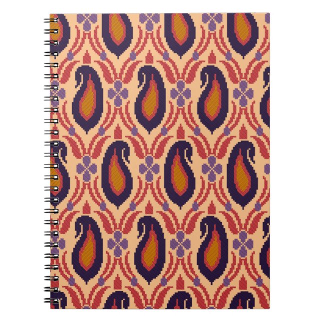 Traditional Allover Designart, background, decor,  Notebook (Front)