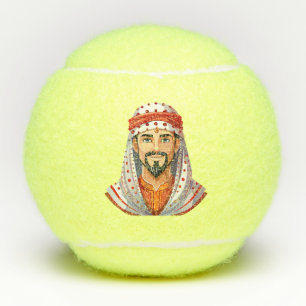 Traditional arabic or muslim hat tennis balls