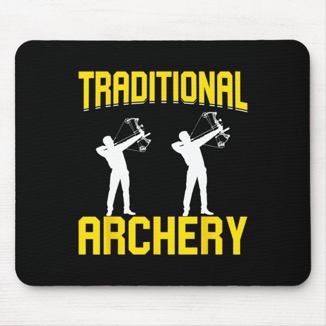 Traditional Archery  Mouse Pad (Front)