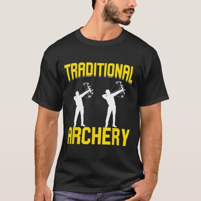 Traditional Archery  T-Shirt (Front)