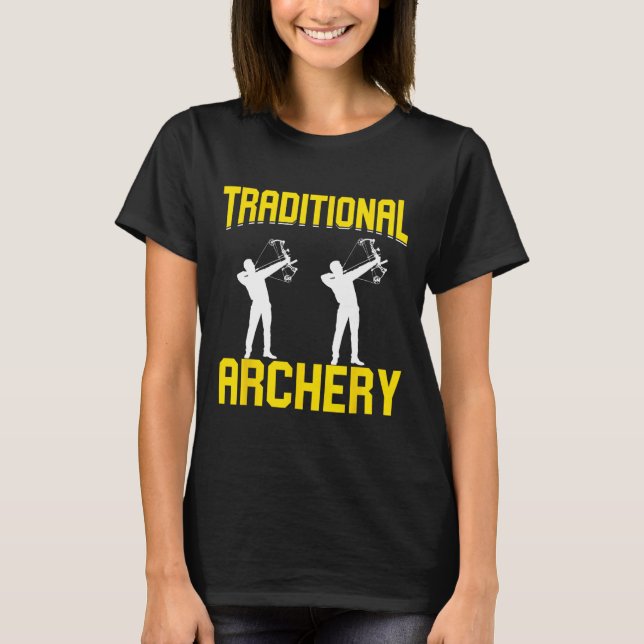 Traditional Archery  T-Shirt (Front)