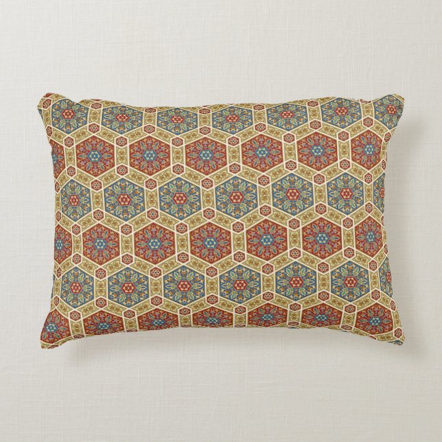 Traditional Art Decorative Cushion (Front)