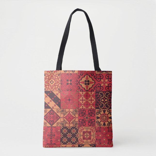 Traditional Art Tote Bag (Front)