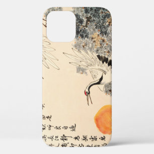 Traditional Asian painting: classic art. iPhone 12 Case