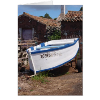Traditional Azorean Fishing Boat