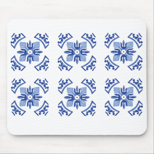 Traditional Azulejos Mouse Pad