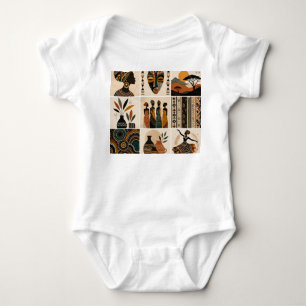 Traditional baby bodysuit