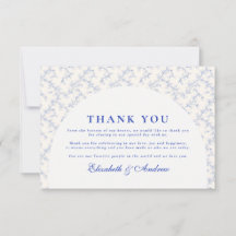 Traditional Blue Chinoiserie Wedding