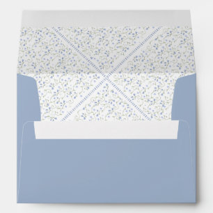 Traditional Blue Envelope
