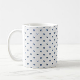 Traditional Blue Knot Christmas Coffee Mug