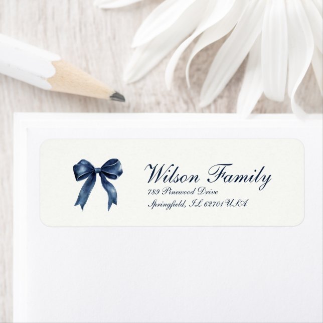 Traditional Blue Knot Christmas Whimsical Return (Insitu)