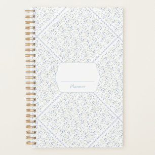 Traditional Blue Planner