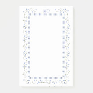 Traditional Blue Post It Notes