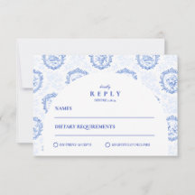 Traditional Blue White Delft Wedding