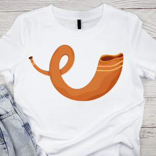 Traditional Brown Shofar T-Shirt