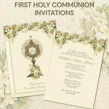 Traditional Catholic Holy Communion Floral