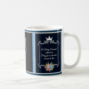 Traditional Catholic Virgin Mary Miraculous Medal Coffee Mug