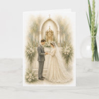 Traditional Catholic Wedding Blessings Greeting