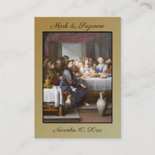 Traditional Catholic Wedding Favour Holy Card