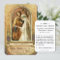 Traditional Catholic Wedding Favour Holy Card