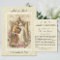 Traditional Catholic Wedding Favour Holy Card