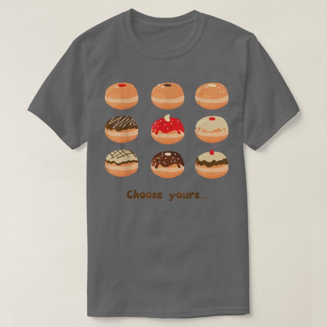 Traditional Celebration Modern funny Food Style De T-Shirt (Design Front)