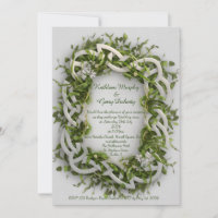 Traditional Celtic Love Knot & Lucky Clover