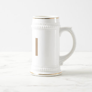 traditional ceramic beer stein