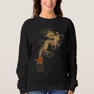 Traditional Chinese Dragon Symbol Of Power and Str Sweatshirt