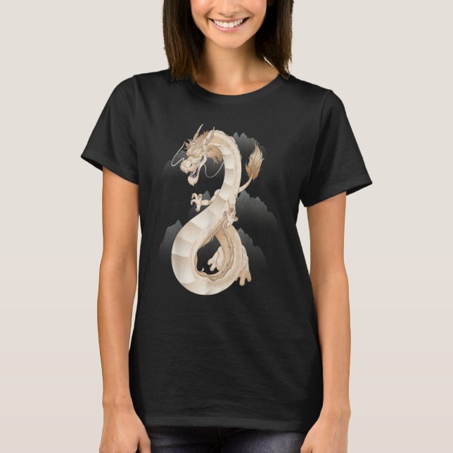 Traditional Chinese Dragon Symbol Of Power and Str T-Shirt (Front)