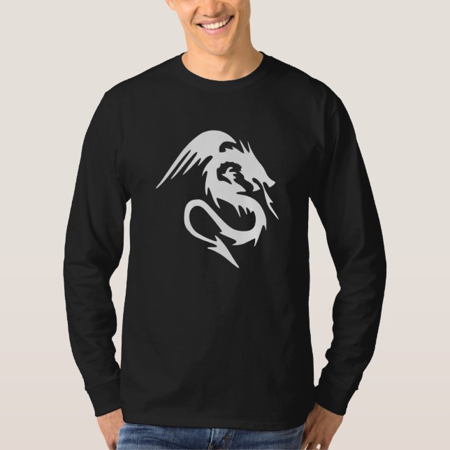 Traditional Chinese Dragon Symbol Of Power and Str T-Shirt (Front)