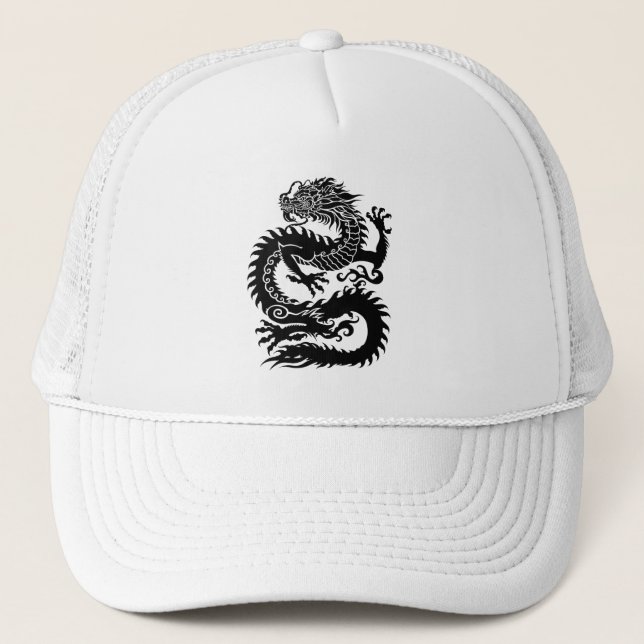 Traditional Chinese dragon Trucker Hat (Front)