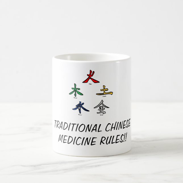Traditional Chinese Medicine Coffee Mug (Center)