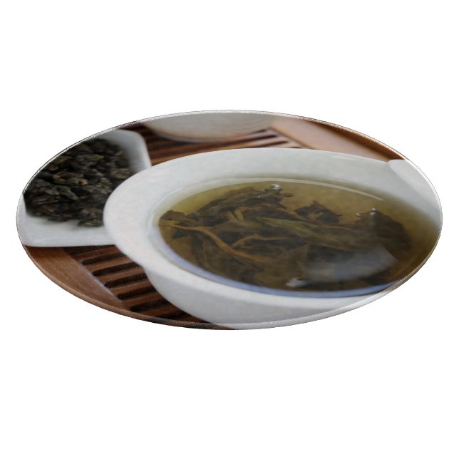Traditional Chinese tea ceremony: oolong tea Cutting Board (Corner)