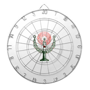 Traditional Christmas Candle Dartboard