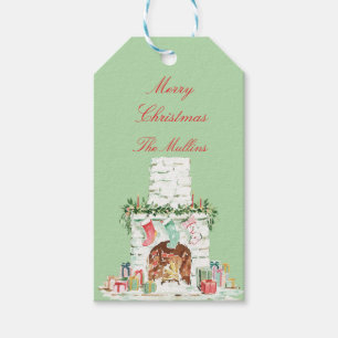 Traditional Christmas Gift Tag