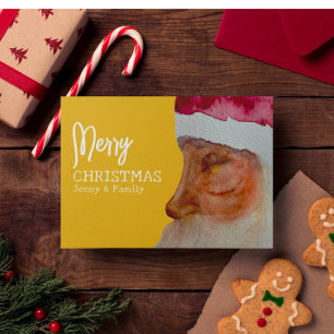 Traditional Christmas Holiday Card