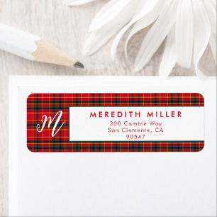 Traditional Christmas Red and Green Plaid