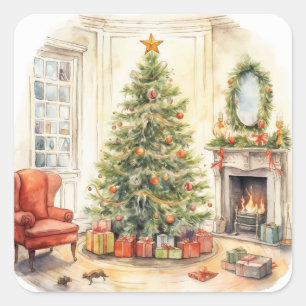 Traditional Christmas Stickers