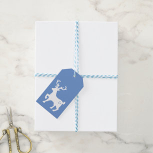 Traditional Christmas Winter Scene Gift Tags