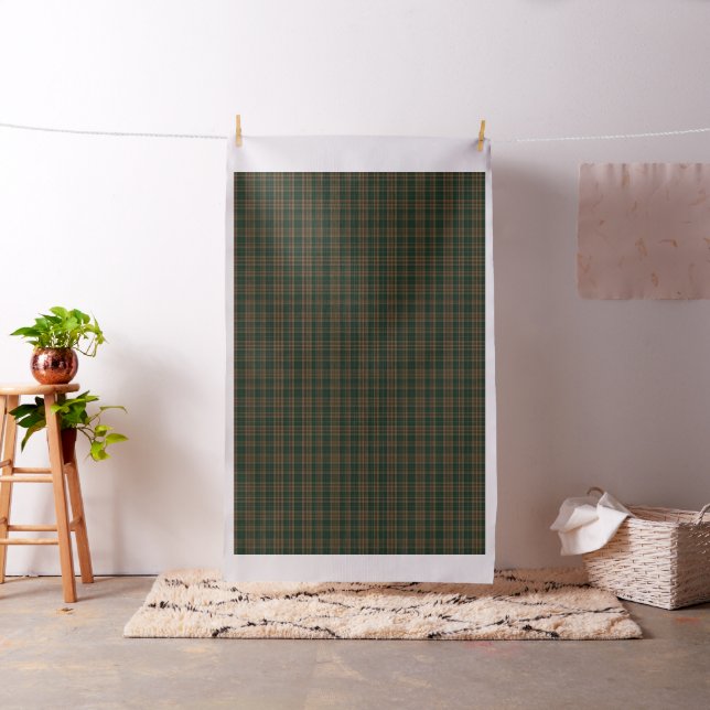Traditional Clan Fitzsimmons Tartan Plaid Fabric (In Situ)